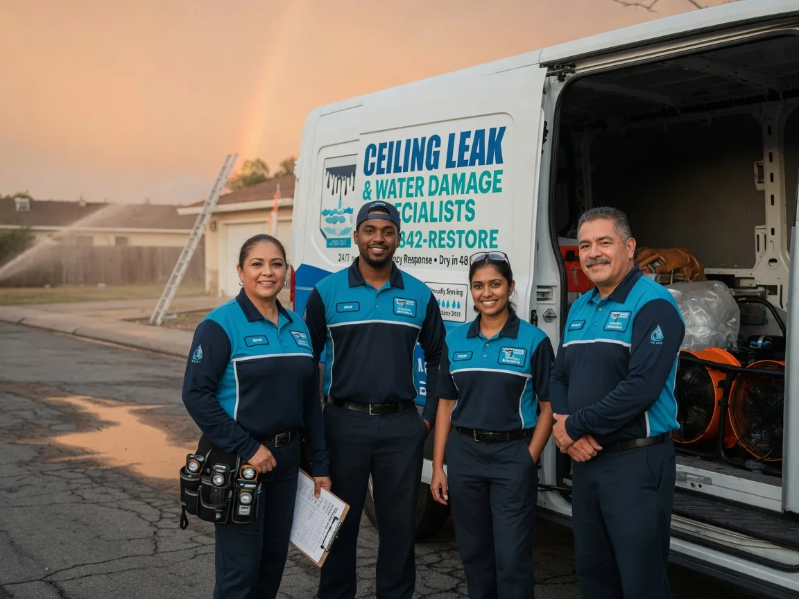 Ceiling Leak Cleanup company in Clearlake Oaks, CA